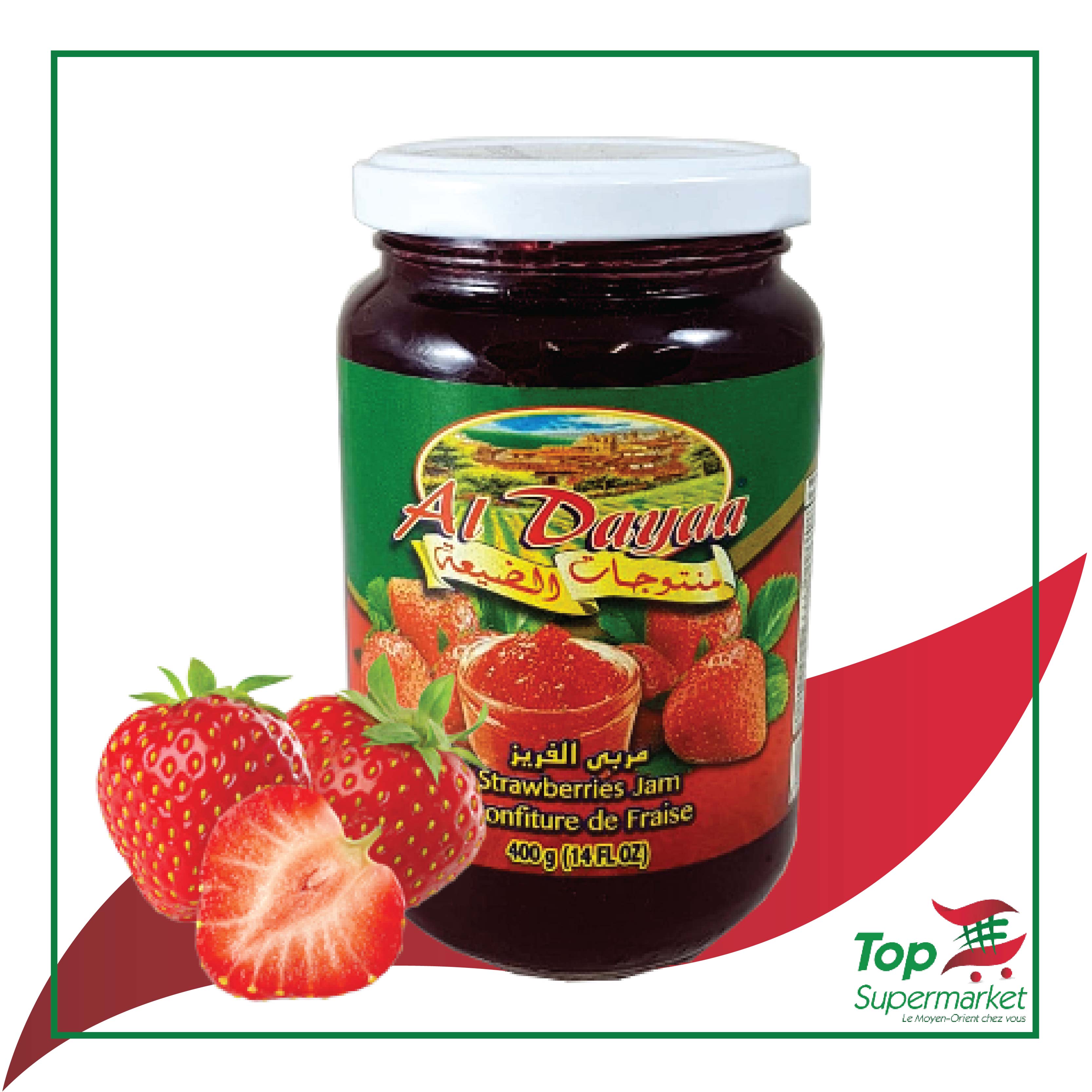 Al Dayaa confiture de fraise 400gr